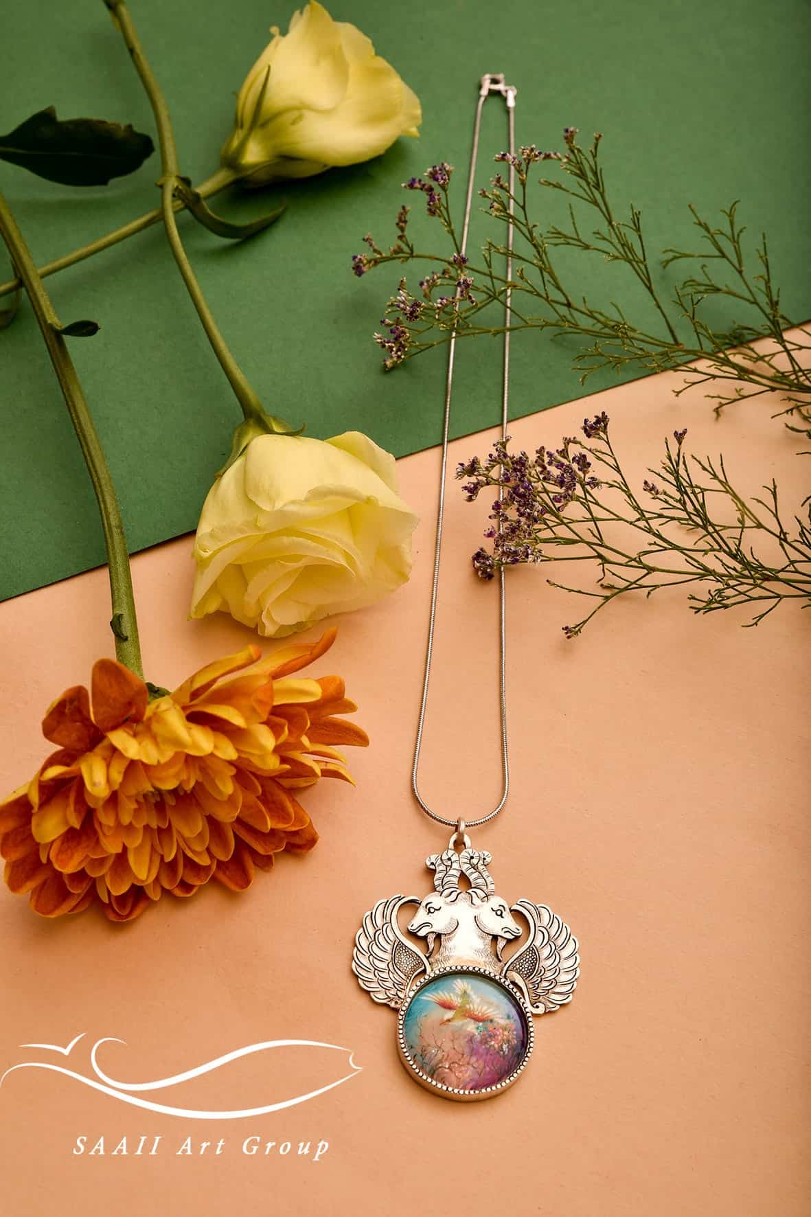 Silver Pendant with